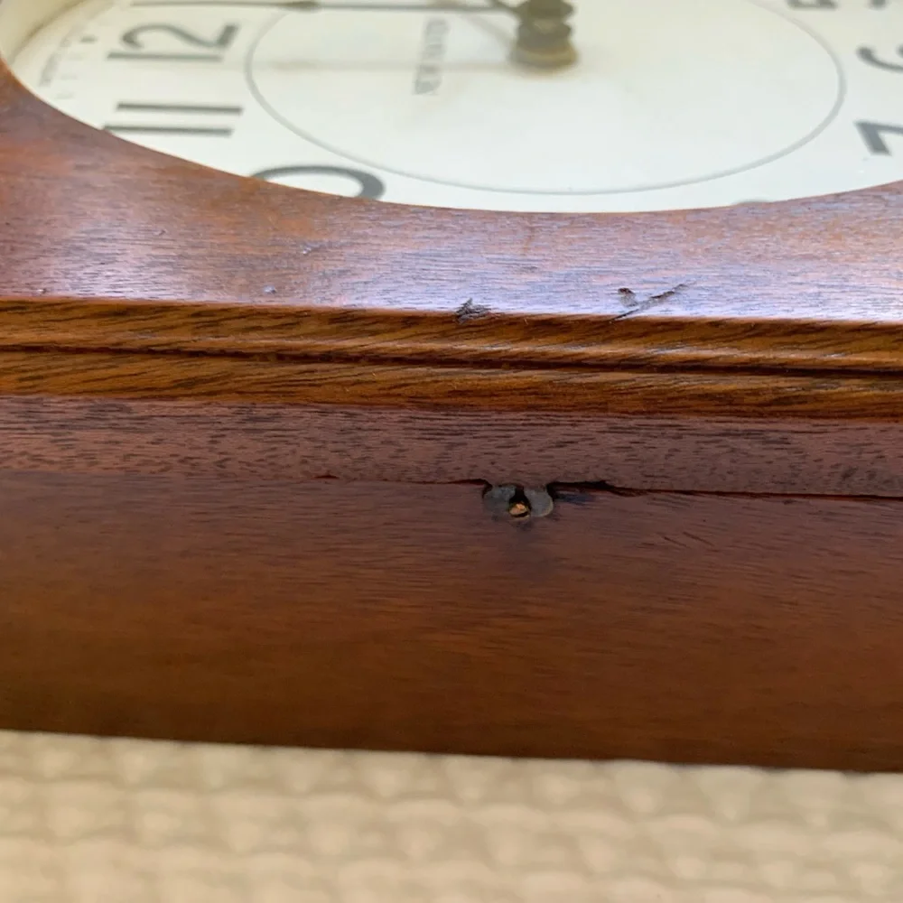 Vintage/Antique New Haven Wall Clock AS IS No Key